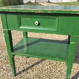 Green table