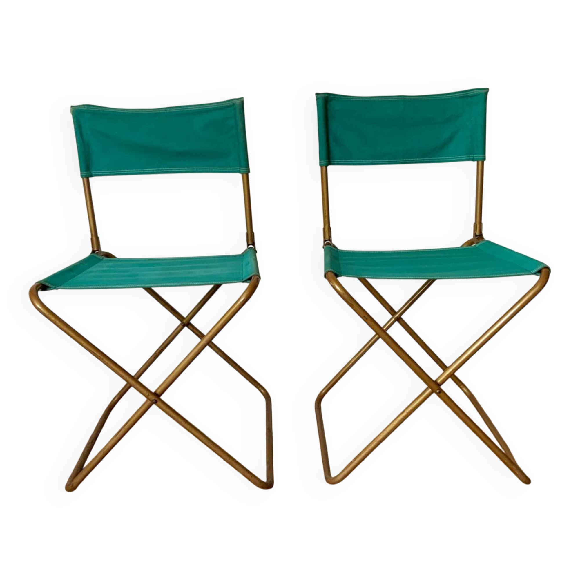 Pair of camping chairs