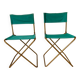 Pair of camping chairs