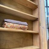 Oak showcase bookcase