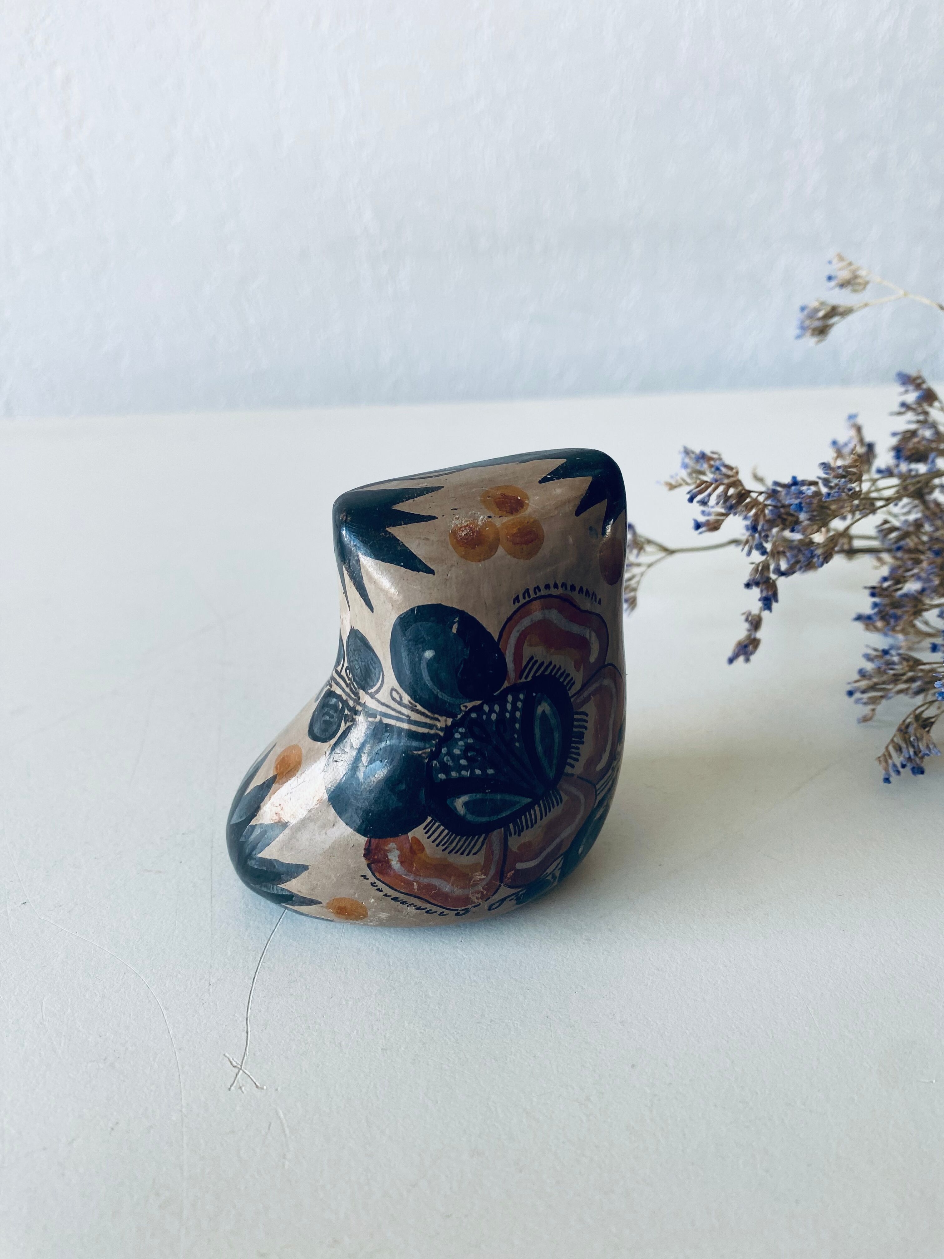 Owl Mexican folk art from Tonala