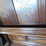 Buffet served Renaissance walnut