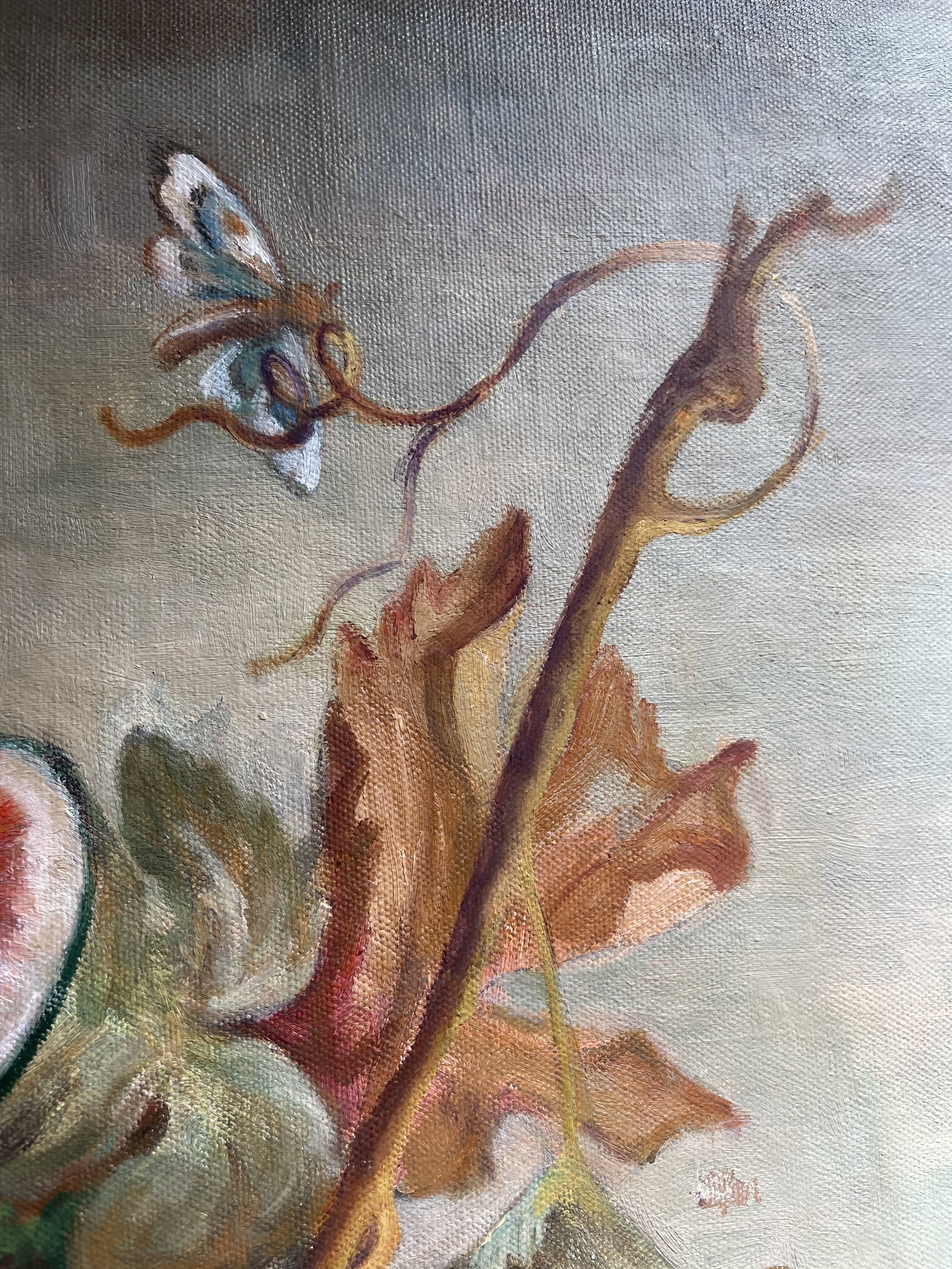 Oil on still life carton by Contesso