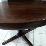 Round dining table extendable baumann 1970