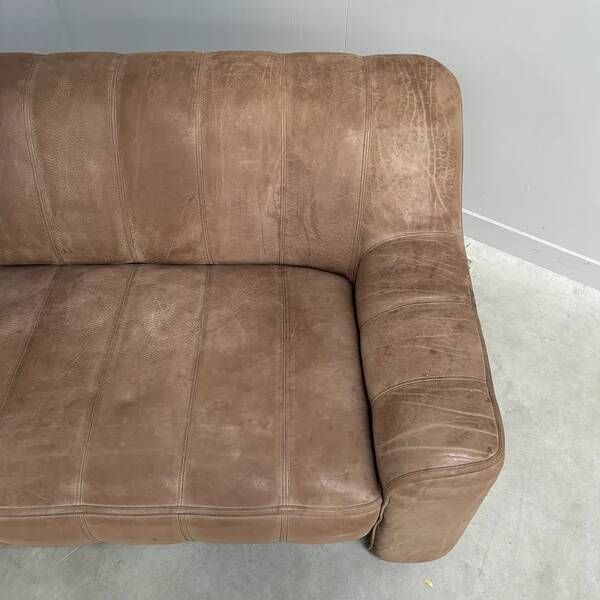 Vintage De Sede DS44 2 seat sofa, 1970s