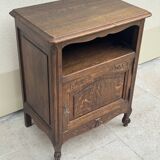 Antique 18th century oak jam jar