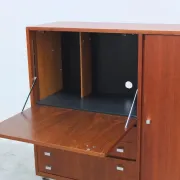Belgian modernist bar cabinet by Werner Wölfers for V-Form, 1965
