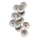 Set of 12 vintage soup plates - Les Roses -