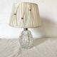 Murano glass bedside lamp from the 60s