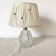 Murano glass bedside lamp from the 60s