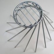 Fruit bowl, metal basket