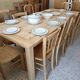 Renovated rectangular dining table