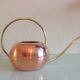 Watering can ball in red copper / vintage 60s-70s