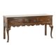Buffet anglais ancien du XVIIIe siècle en chêne.
