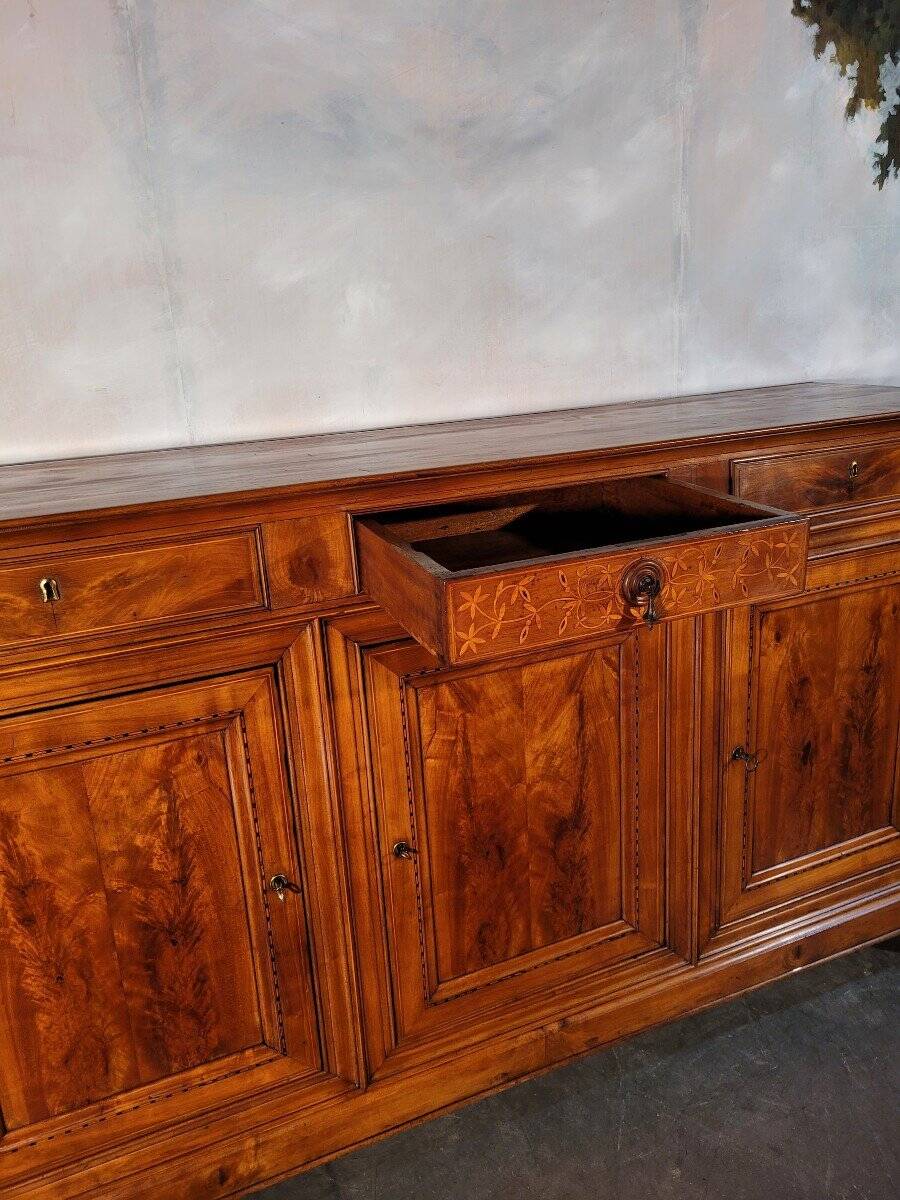 Louis Philippe cherry wood sideboard