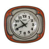 West Germany earthenware clock 70s
