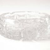 Cut crystal ashtray
