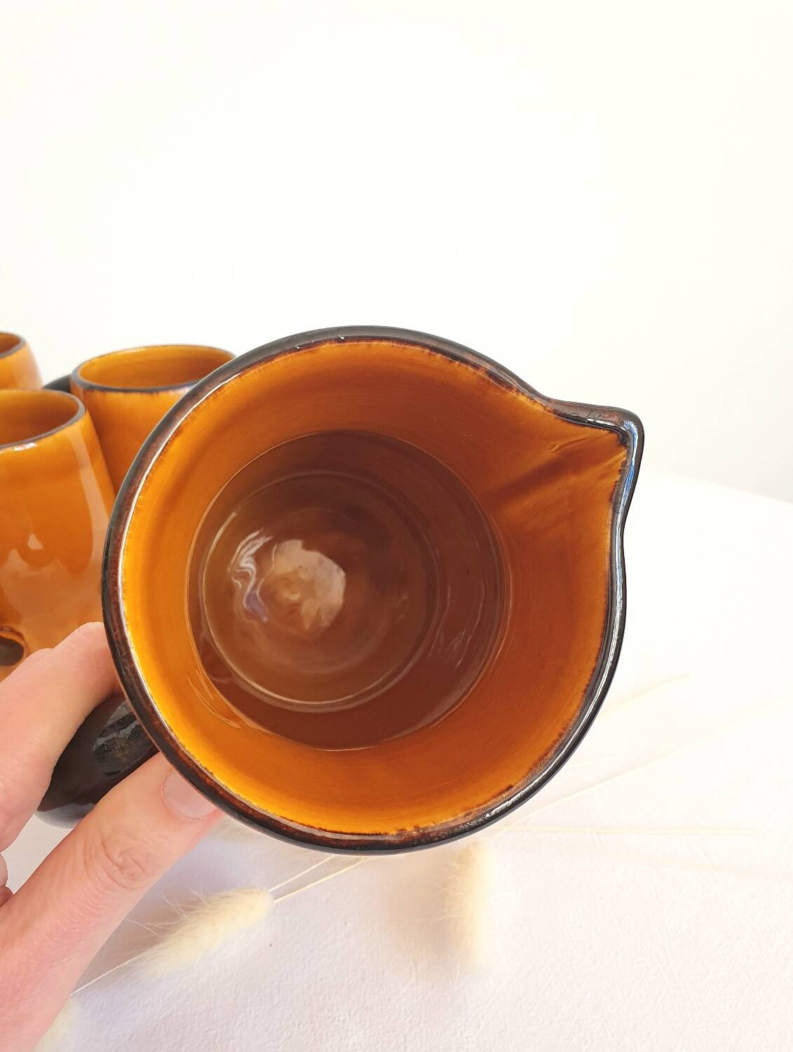 Vintage Vallauris ceramic service