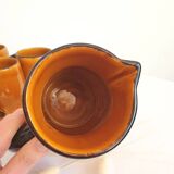 Vintage Vallauris ceramic service