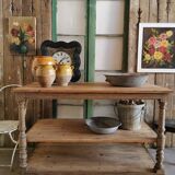 Old drapier table