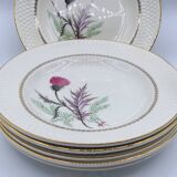 6 plates Moulin des Loups Imperia hollow