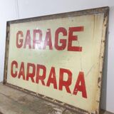 Garage sign
