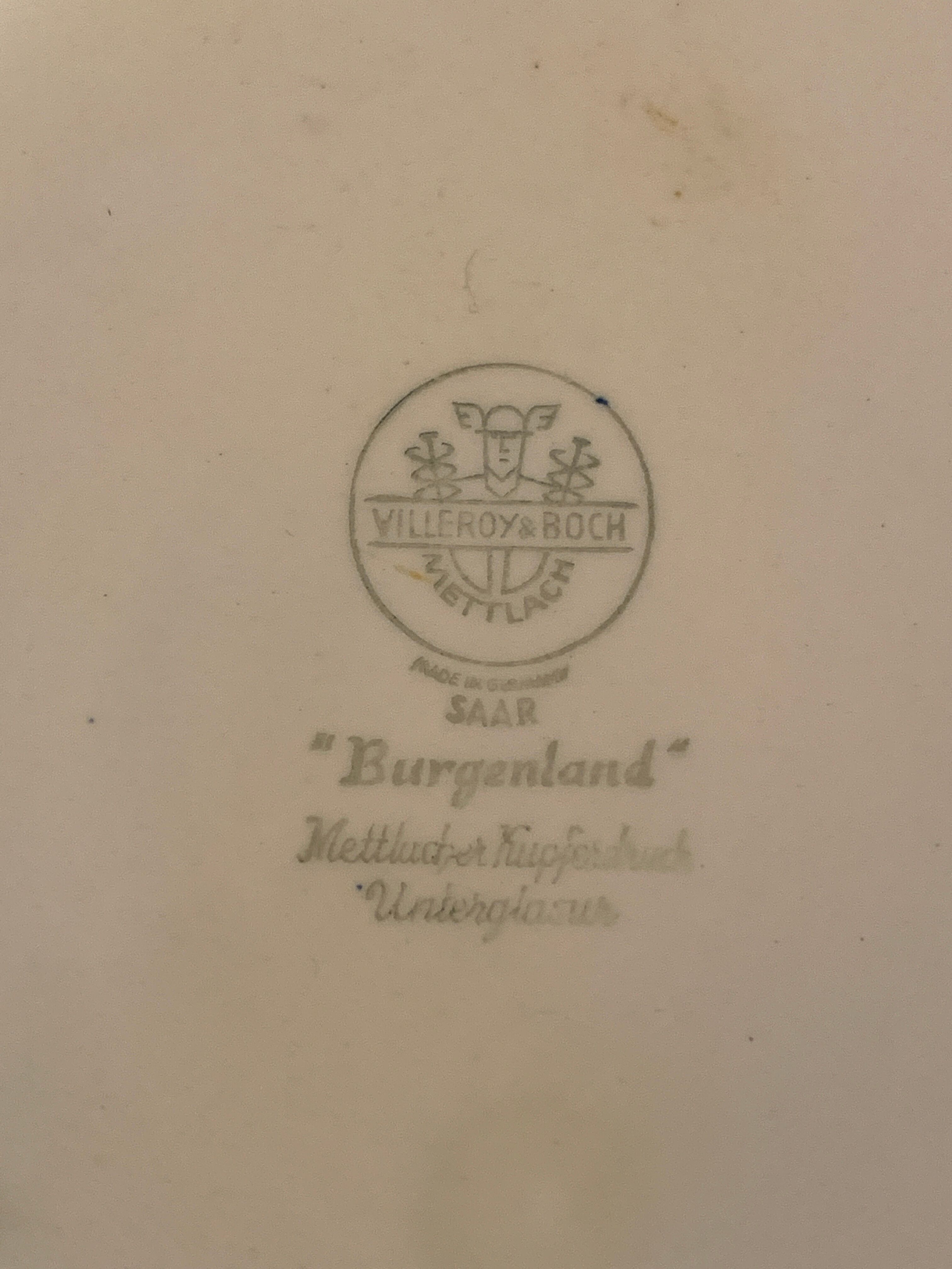 Soupière ou légumier Villeroy et Boch, modèle Burgenland