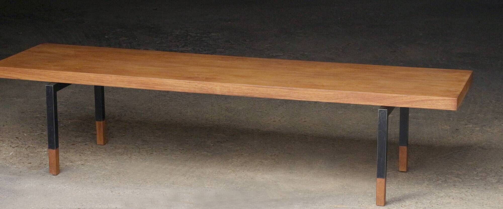 LACOSTE succession: Scandinavian coffee table by Paul Bachmann, 1960s.