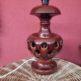 Vintage double-lit lamp base