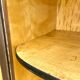 Low sideboard in black marble, Art Deco, 1930s