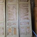 4 old partition doors from the 19th century