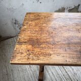 Monastery-style farmhouse table, pine, 210cm