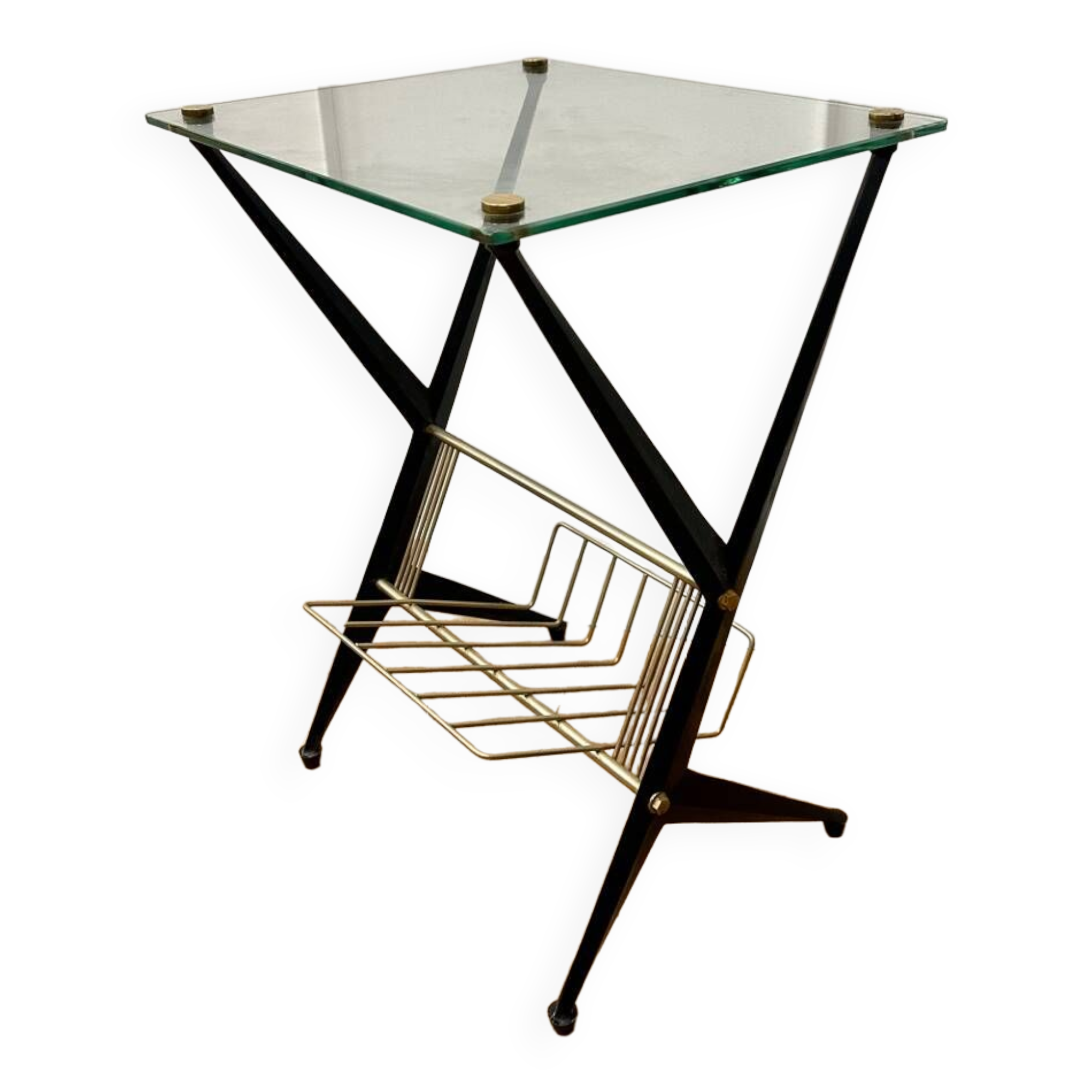 Angelo Ostuni Magazine Rack Table