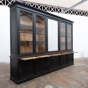 Large wooden hat maker's cabinet – early 20th century