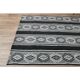 1970s Vintage Turkish Handmade Wool Cotton Gray Kilim Rug 147x197
