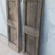 Pair of antique oak shutters