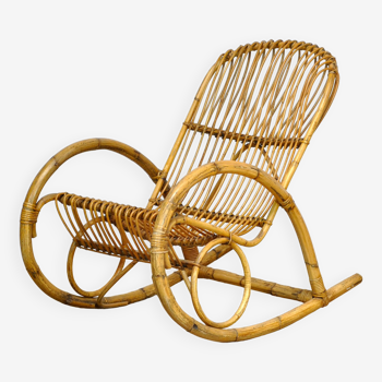 Rocking chair par Rohé Noordwolde, années 1960