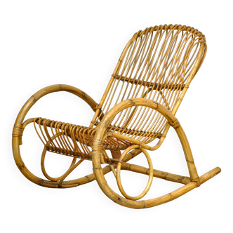 Rocking chair par Rohé Noordwolde, années 1960