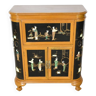 Asian Liquor Cabinet in Lacquered Wood, China – 1950