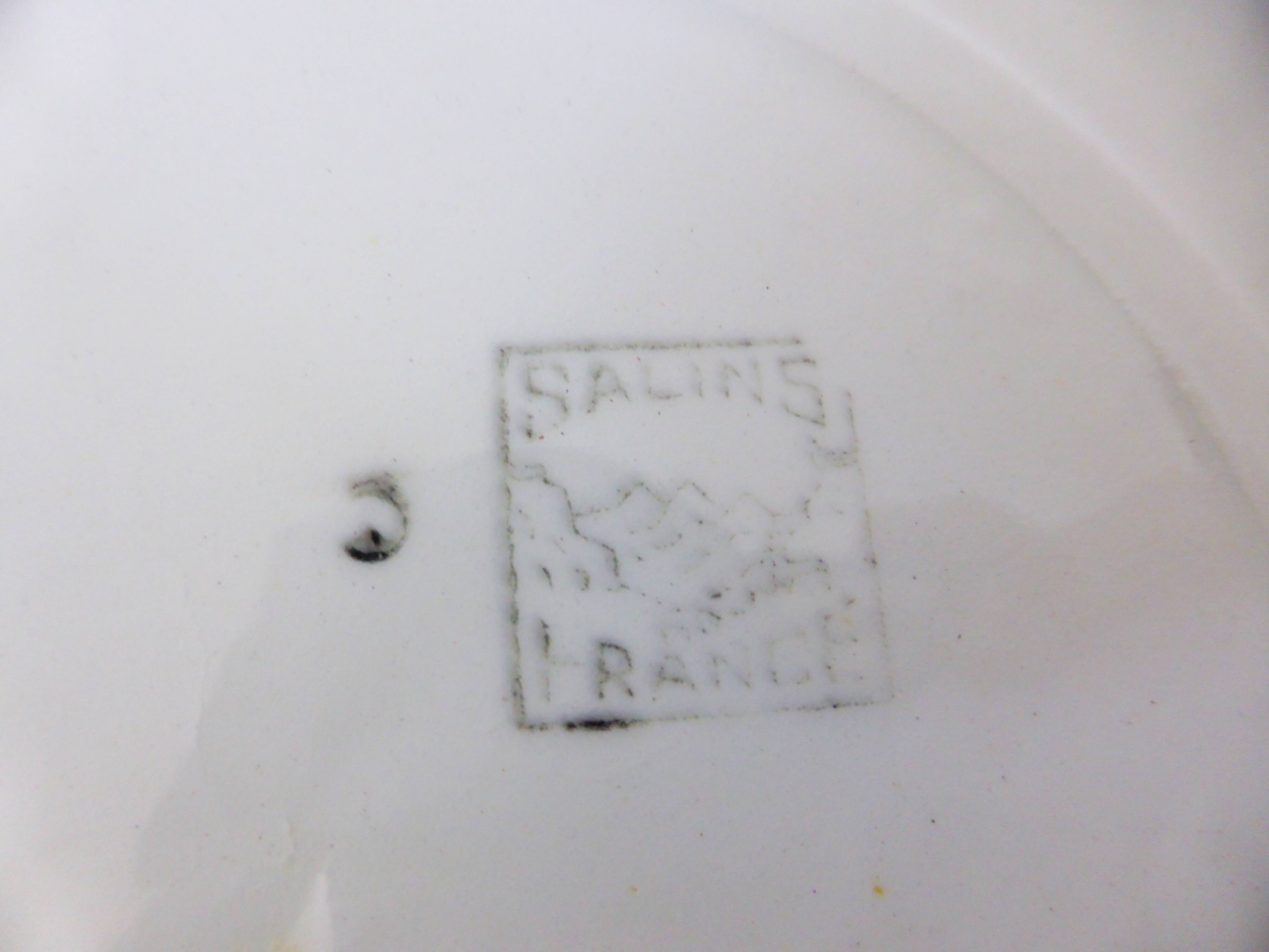 5 flat plates from Salins 210646