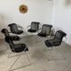 Set of 6 chairs "Penelope" by Charles Pollock for Castelli design year 1980