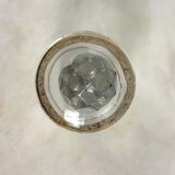 Produits Charming glass carafe with golden decoration