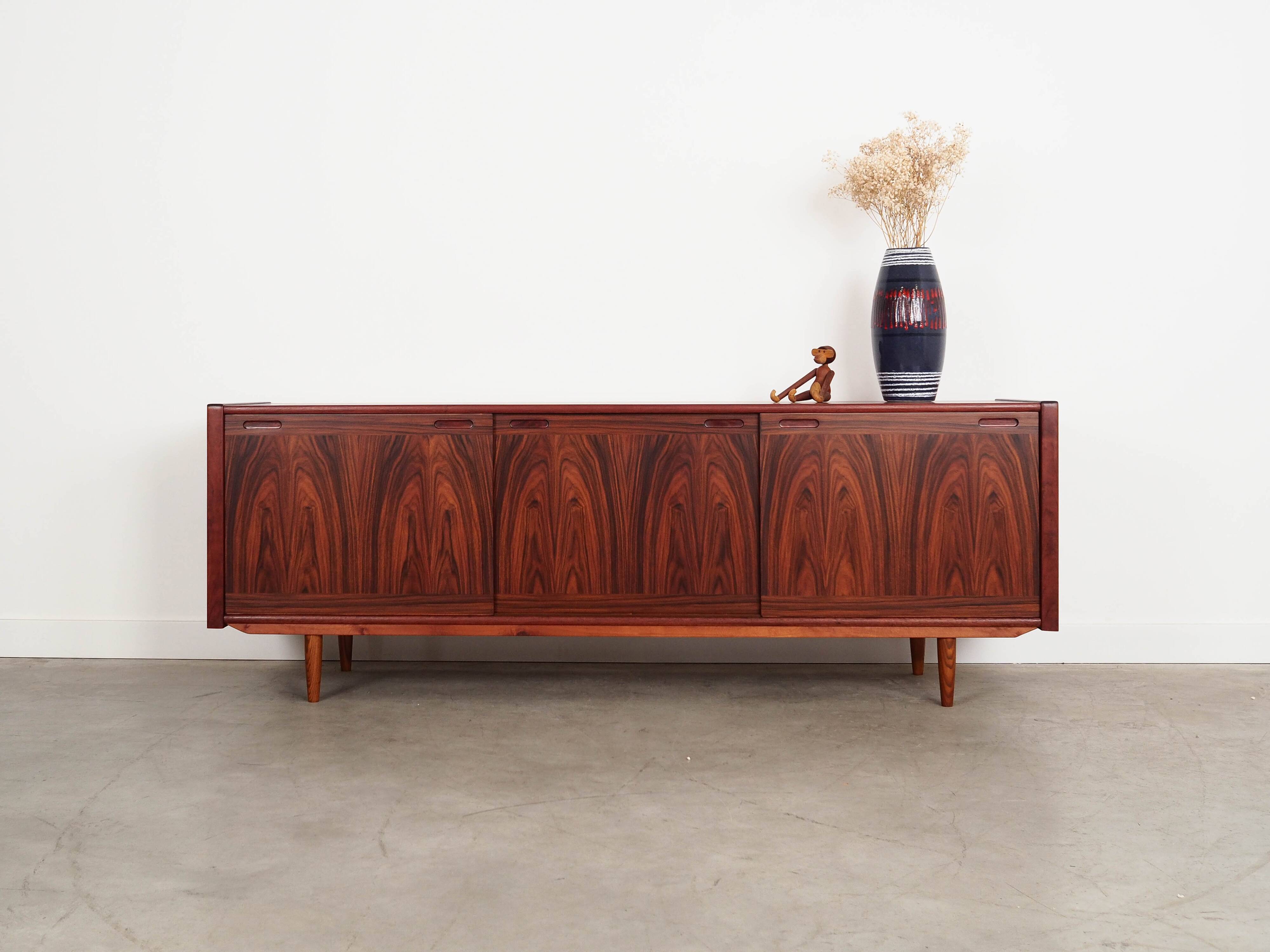 Rosewood sideboard, Danish design, 1970s, manufactured by Skovby Møbelfabri
