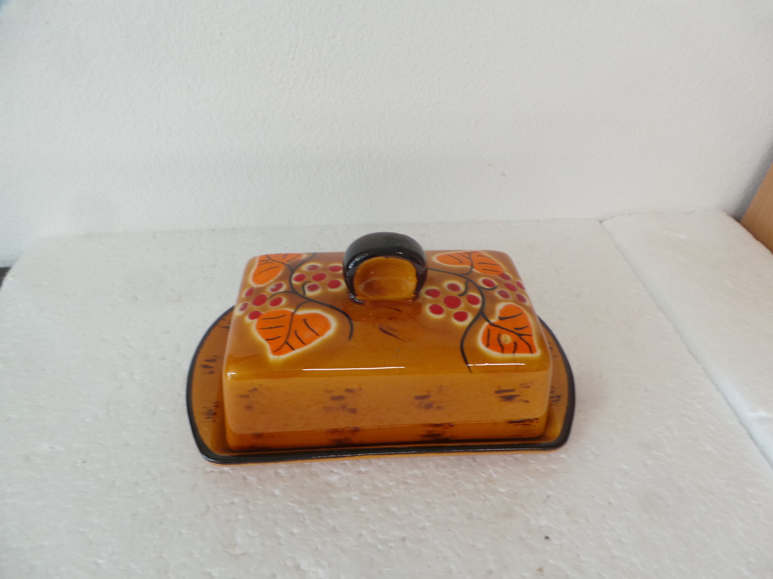 Vintage butter orange