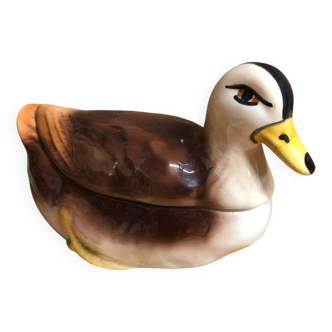 Petit  canard en barbotine