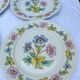 Ensemble de 4 assiettes plates Moulins des Loups
