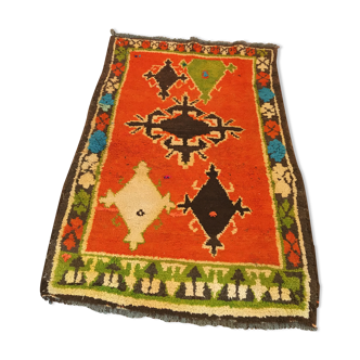 Ancient berber kilim carpet