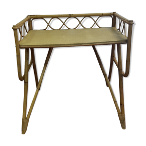 console en bambou