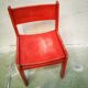 Chaise enfant rétro