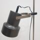Floor lamp, graphite grey, metal, Germany, 1970s.